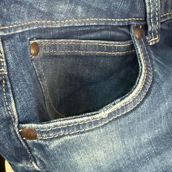 Wrangler Retro Mae Mid Rise Medium Wash Bootcut Jeans - Women’s 31/30 US 11 - Picture 11 of 11